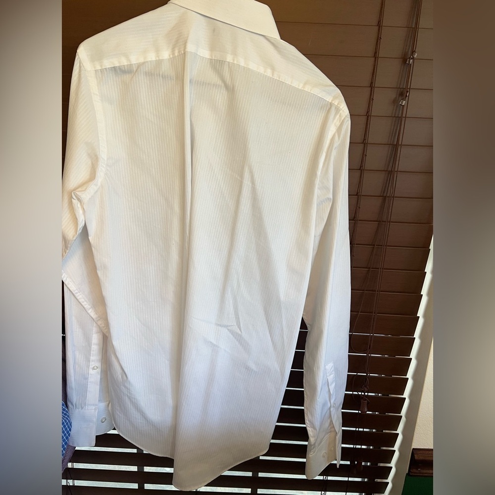 Madison White Dress Shirt for Men - Picture 3 of 3